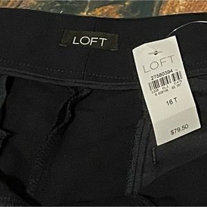 Women’s Loft Navy blue dress pants 18T
